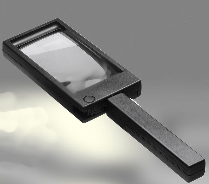 D 052 – LCH FHL85 A - Hand-glass with light